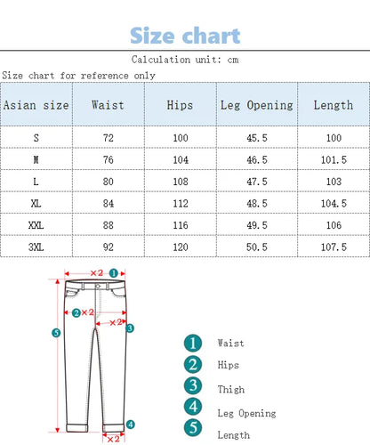 Autumn New Men's Loose Jeans Multi-pocket Work-wearing Jeans Street Hip-hop Straight Wide-leg Pants Baggy Dance Pants