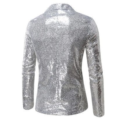 Suit Men's Performance Dress Sequined Suit Nightclub Men's Clothing Host Master Studio Men's Jacket