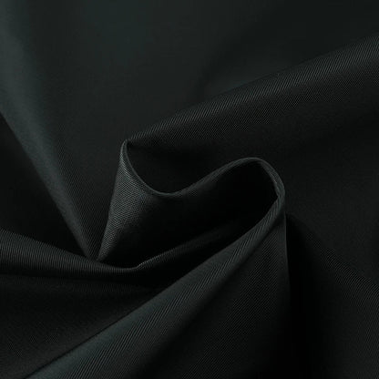Winter Men's Black Padded Jacket Removable Hood Durable Windproof Fabric Embroidery Decorative Side Pockets Sleeve Zipper