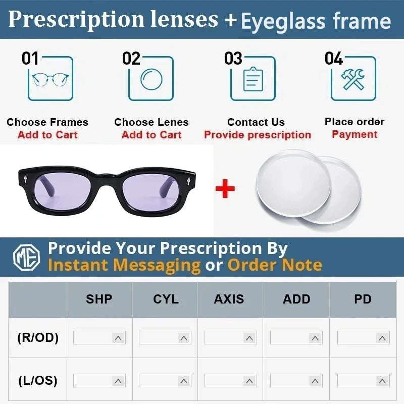 High Quality Classic Acetate Women Sunglasses Ultraviolet Protection Men Sunglasses Support Prescription Lenses Customized Logo