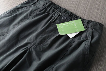Quick-drying Hiking Pants 2026 Spring Summer Mountain Camp Outdoor Casual Cargo Pants Mens Waterproof Loose Breathable Trousers