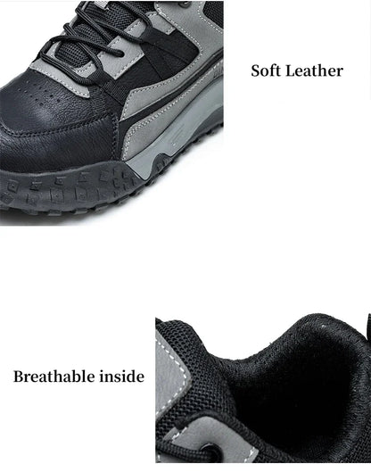 Fashion Insulation 10kv Mens Anti-smash Work Boots Anti-smash Anti-puncture Work Sneakers Indestructible Protective Safety Boots