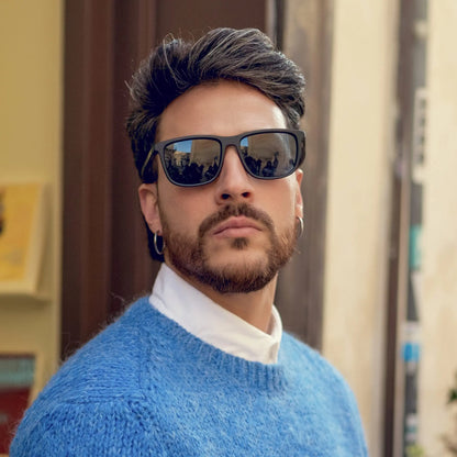 Fashion Square Prescription Sunglasses Polarized Myopia Sun Glasses Optical Shades for Men