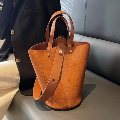 Fashion Trending Brand Luxury Designer Women Bags Female Handbags Solid Bucket Bag For Women 2026 Crossbody Shoulder Bags Totes