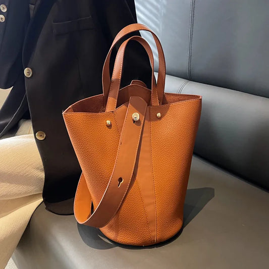 Fashion Trending Brand Luxury Designer Women Bags Female Handbags Solid Bucket Bag For Women 2026 Crossbody Shoulder Bags Totes