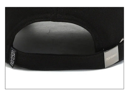 Unisex Hua Label Baseball Cap Hip Hop Adjustable Casual Hat Spring Autumn Outdoor Sunscreen Cap
