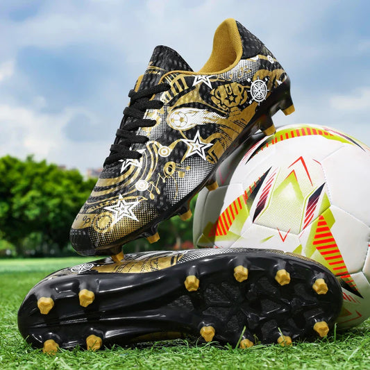 New Kids Soccer Shoes Men Original Football Shoes Indoor Professional Football Field Boots Society Cleats TF/AG Sneaker Non Slip