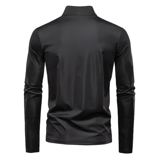 2025 Men's Spring Lightweight Breathable UV Protection Sun Shirt for Outdoor Activities Male T Shirt