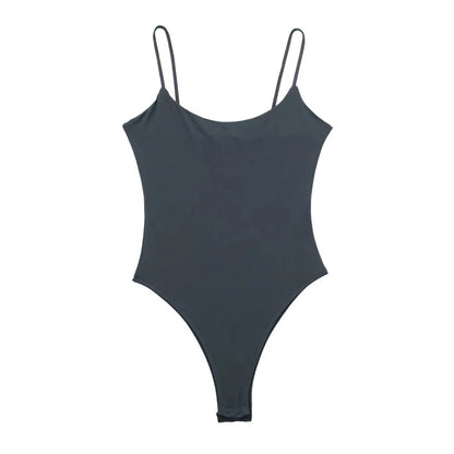 2025 Sexy Tight Bodys for Women White Black Backless Bodysuit Women One Pieces Jumpsuits for Women Sexy Lingerie Bodysuit