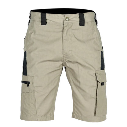 2024 Summer Men's Tactical Casual Shorts Waterproof Cargo Shorts Multi-pocket Quick Dry Wear-resistant Outdoor Training Overalls