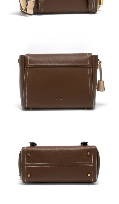Women's Shoulder Bag 2026 Spring/Summer New Flip Camera Bag Simple Large Capacity Shoulder Bag