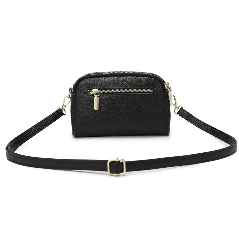 100% cowhide Womens New Korean Fashion Ladies Shoulder Bag Trend Handbags Retro Designer Luxury Female Totes Handbag for Girls