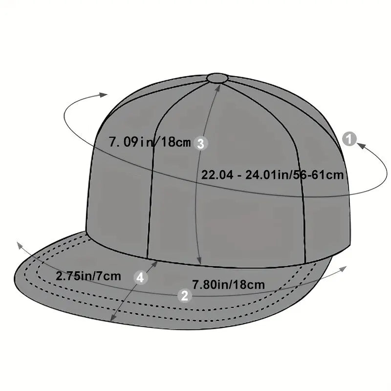 Unisex Spider Embroidery Hip-hop Hats Spring Autumn Outdoor Adjustable Casual Baseball Caps Sunscreen Hat