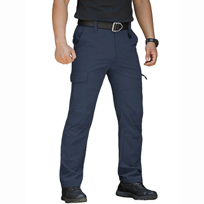 Men’s Lightweight Hiking Pants Quick Dry Water Resistant Tactical Work Outdoor Fishing Cargo Trousers