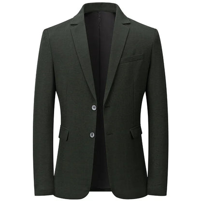 Spring Summer Men's Thin Blazers Jackets High Quality Male Breathable Suits Outwear Man Business Casual Slim Fit Suits Coats