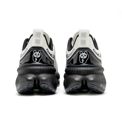 Cushioning Running Shoes For Men Suitable Heavy Runners Lace Up Sports Women Non-slip Outdoor Athletic Male Sneakers