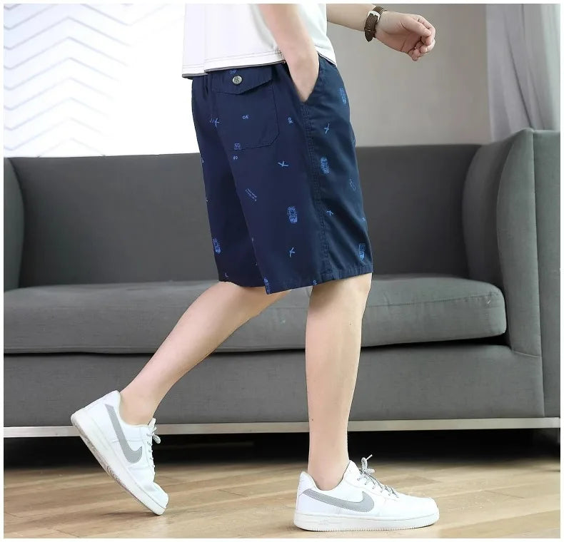 Mens Cotton Shorts Sport Casual Shorts Men's Light Weight Running Shorts Gym Cool Breathable Shorts