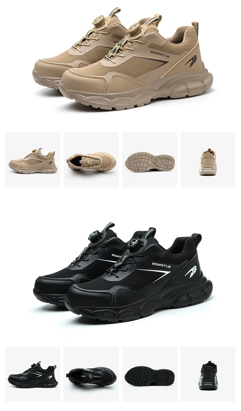 New 2025 Insulation Shoes Construction Work Boots Anti-smash Anti-puncture Safety Shoes Men Steel Toe Boots Indestructible Shoes