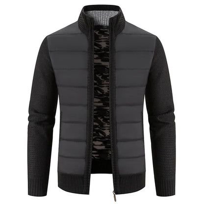 Men's Autumn Winter Sweater Baseball Coat Knit Jacket Korean Jumpers Male Windbreaker Fashion Pullovers Business Casual Knitwear