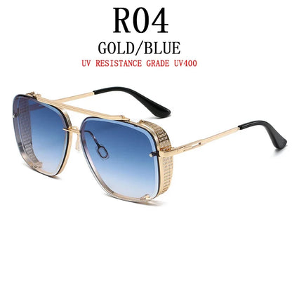 Steampunk Vintage Sunglasses For Men Luxury Punk Sunglasses Women  Retro Square Sonnenbrille Fashion Glasses Gafas De Sol Lentes