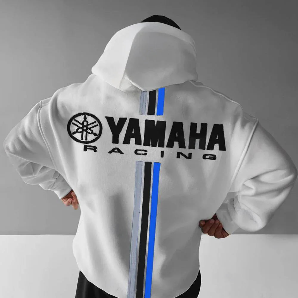 2026 New Yamaha New Autumn And Winter Cotton Hooded Sweatshirt Men And Women Oversized Comfortable And Warm Christmas Gift