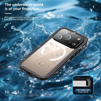 Professional Waterproof Phone Case 360° Shockproof and Dustproof IP68 (Compatible with iPhone 17 Pro/16/15/14/13)