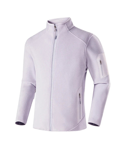 Winter Fleece Jacket Men Women Outdoor Windproof Warm Fleeced Clothing Unisex Hiking Camping Climbing Skiing Sport Coat
