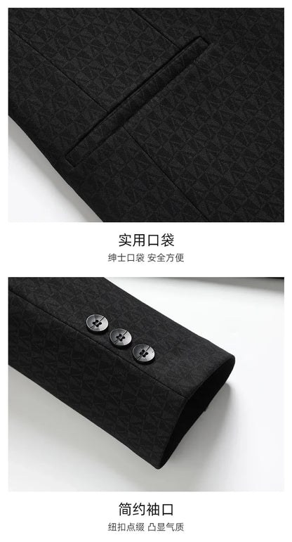 10 Colors Men's Casual Blazer 2026 Spring New Comfortable Single Breasted Suit Jacket for Men