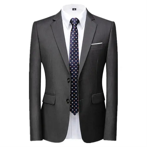 2026 New Men's Green Suit Jacket, Two Button V-Neck Coat, Wedding Party Formal Dress Tops Blue Red Yellow Green Blazers