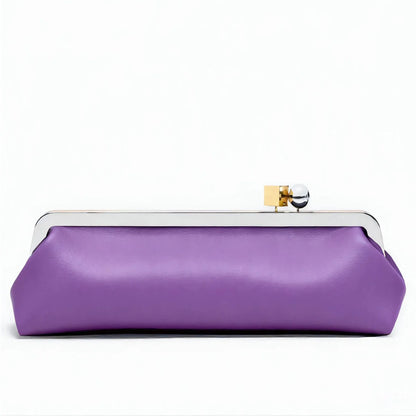 Luxury Kisslock Clip Clutch Ladies Evening Bags for Women Handbags Fashion Designer Shoulder Bag NEW Frame Wedding Purses Pouch