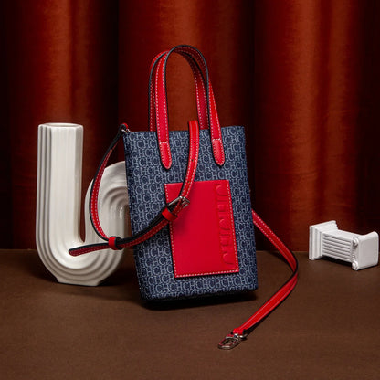 Casual Simple Handbag Mobile Phone Bag Autumn New Collection Women's Cowboy Shoulder Bag