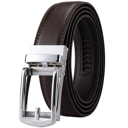 Men's automatic buckle waistband, adjustable without holes, suitable for office and daily casual wear