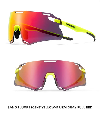 Cycling Glasses Lightweight Frameless Bike Glasses High-Definition Lenses Road Bicycle Protection Goggles Sport Eyewear