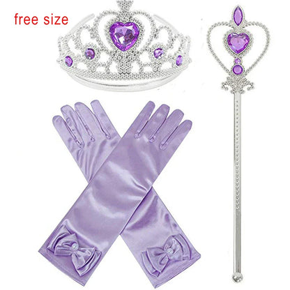 Halloween Costume for Girls Carnival Cosplay Kids Clothes Party Birthday Princess Dress Lace Wedding Christmas Costumes