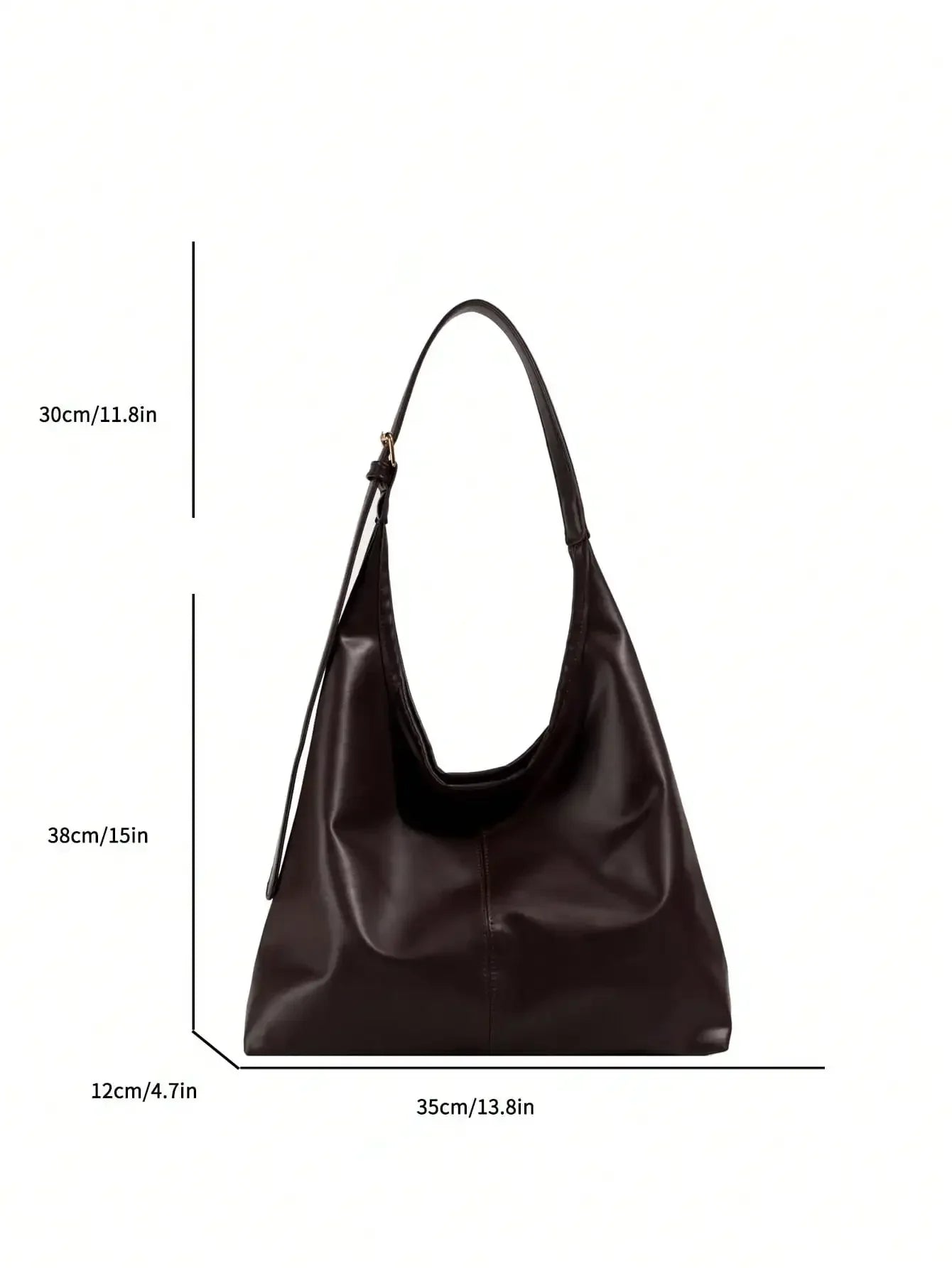 Large Capacity Solid Color Women's Shoulder Bag, Multifunctional Crossbody Bag, Women's Shoulder Tote Bag, Large Capacity Crossbody Tote Bag, Casual Work Bag
