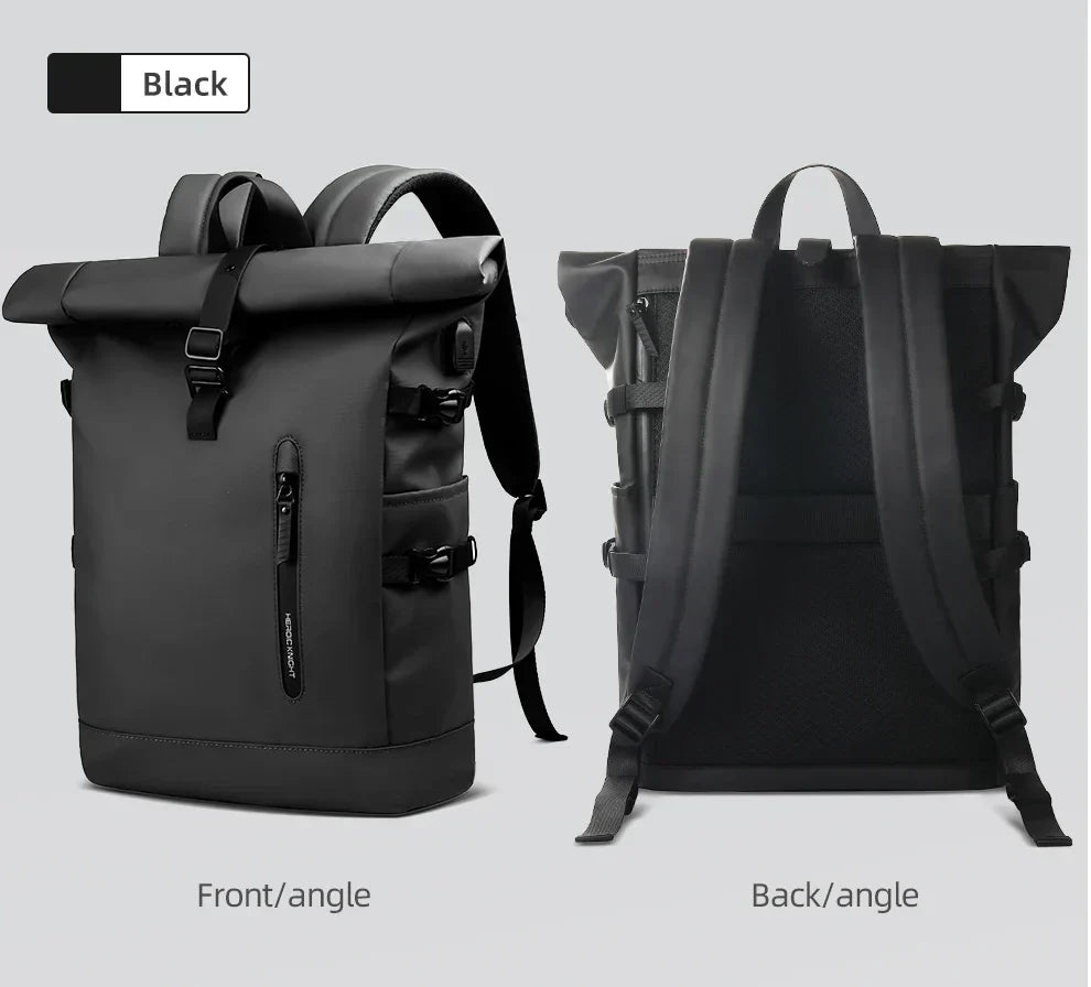 Large 15.6 Inch Laptop Backpack Men Anti-Theft Travel Backpack for Business University Bicycle School Backpack With USB Port