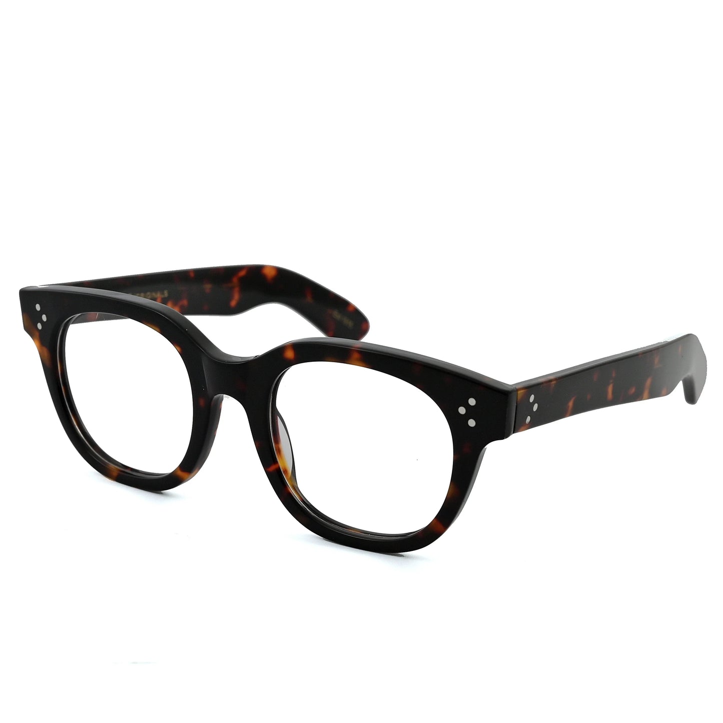 Authentic Johnny Depp VILDA Red Acetate Frames Clear Lens Men Women Sun Glasses Top Quality Luxury Premium Male Couple Eyewear