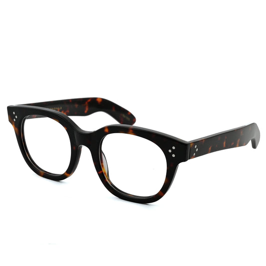 Authentic Johnny Depp VILDA Red Acetate Frames Clear Lens Men Women Sun Glasses Top Quality Luxury Premium Male Couple Eyewear