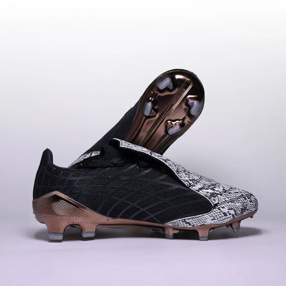 High Quality Mens Soccer Shoes F50 Training Non-Slip Turf Soccer Cleats Boys TF/FG Football Sneakers Chuteira Campo 39-45