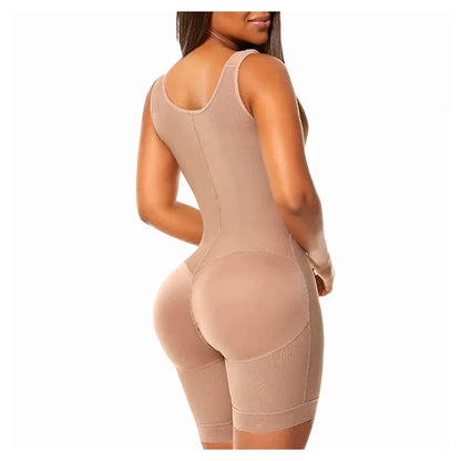 Full Body Corset Bodysuit Carving Shaper Tights Postpartum Girdles Fajas Colombian Sheath Butt Push Up Women Modeling Shapewear