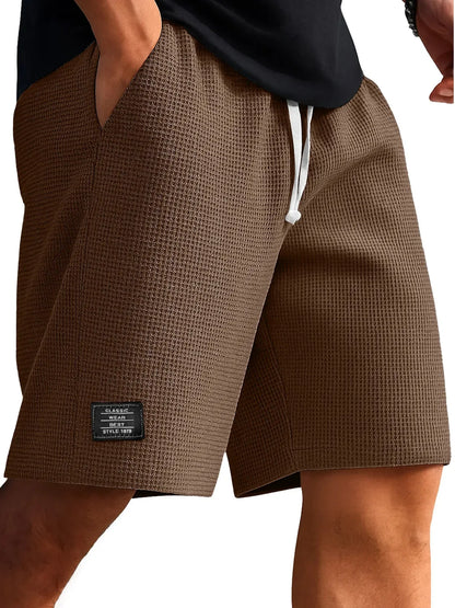 Fashion Sport Shorts for Men Streetwear Harajuku Casual Short Pants Men's Summer Sweatpants Retro Solid  Men Clothes Male Roupa