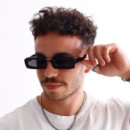 2025 Small Square Frame Acetate Man Polarized Sunglasses Cool Driving Beach UV400 Women Sun Glasses Support Prescription Lenses