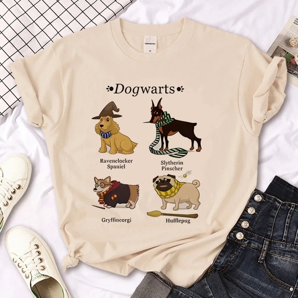 Cat top women streetwear summer anime t shirt girl y2k Japanese clothes