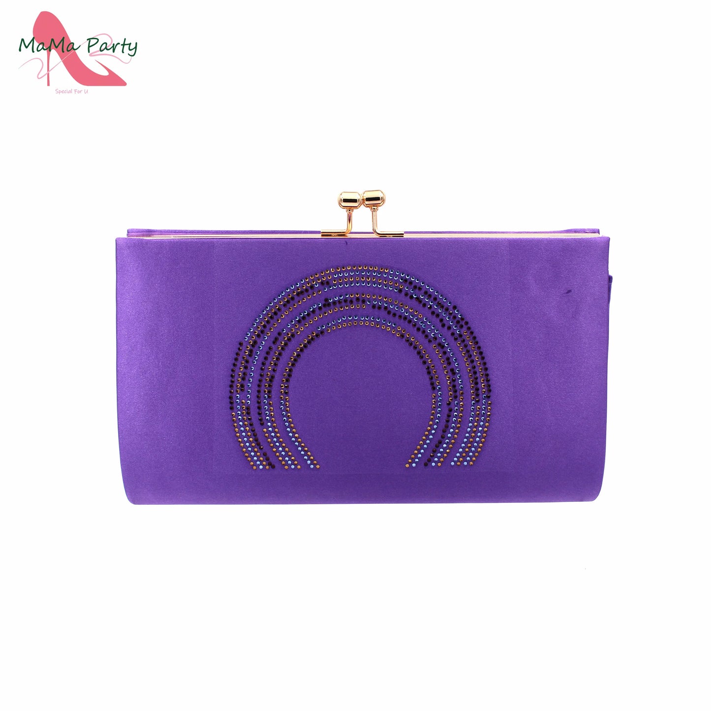 Orange Color Mature Pumps African Design Women Matching Shoes and Bag Set with Platform High Quality Sandals for Wedding