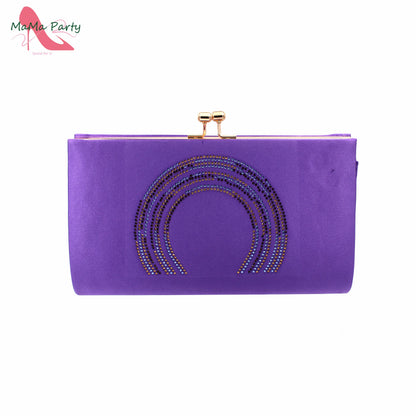 Orange Color Mature Pumps African Design Women Matching Shoes and Bag Set with Platform High Quality Sandals for Wedding