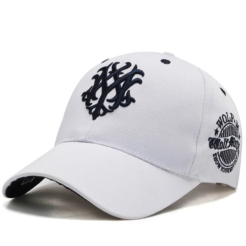 2026 New Totem Flame Baseball Cap Men's Women's European and American Net Red Cap Spring and Summer Sun Shading Embroidered Hat