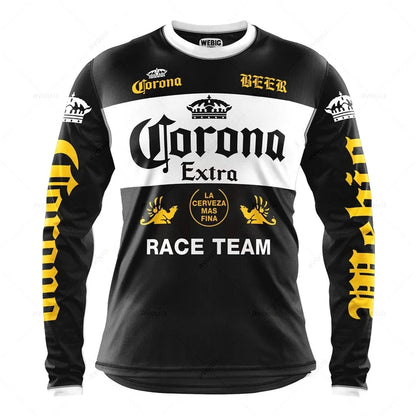 Camping Motorcycle Mountain Bike Team Downhill MTB Jersey Offroad Bicycle Locomotive Shirt Cross Country Fishing Hunting Clothes