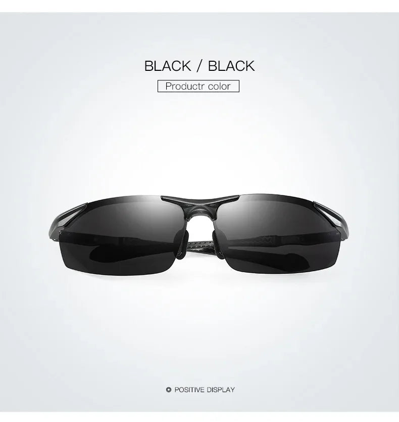 Retro Aluminum Magnesium Polarized Sunglasses Men New Sport Driving Sun Glasses Male Eyewear Accessories For Men