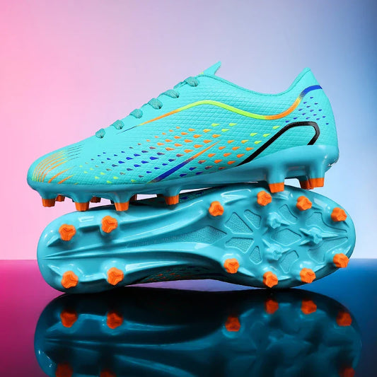 Kids Youth Soccer Shoes Cleats Football Boots Men Non Slip Breathable Lightweight Training Sneakers Boys Children Football Match