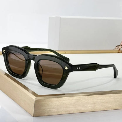 New Arrivals Square Handmade Sunglasses Thick Acetate Luxury Brand Design High Street A+Quality UV400 Outdoor VENENO with Case